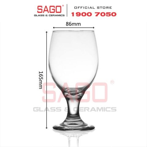  King Dealay JX3010 - Ly Thủy Tinh King Dealay Maldive Goblet 410ml | Thủy tinh Cao Cấp 