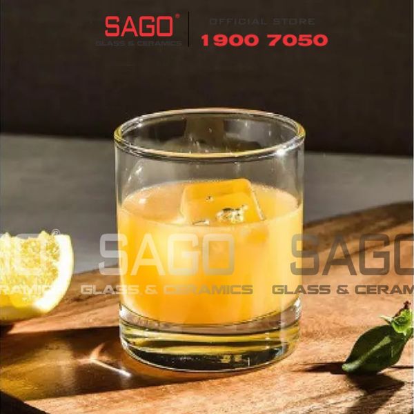  Ocean B07807 - Ly Thủy Tinh Ocean New York Juice 205ml | Nhập Khẩu Thái Lan 