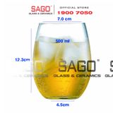  IDELITA SJ001-500 - Ly thủy tinh Pha Lê IDELITA Madison Wine Crystal glasses 500ml | Thủy Tinh Pha Lê Cao cấp 