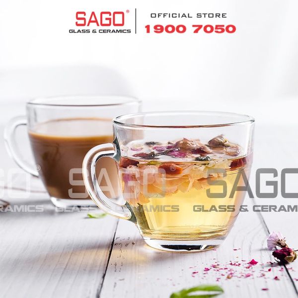  DURALEX D4006A - Tách Thủy Tinh Cường Lực Duralex Gigone Capuccino Mug Glass 220ml | Nhập Khẩu Pháp 