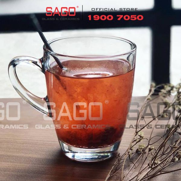  Union 343/325 - Bộ Tách Thủy Tinh Union Kenya Cup Glass 340ml | Thủy Tinh Cao Cấp Nhập Khẩu Thái Lan 