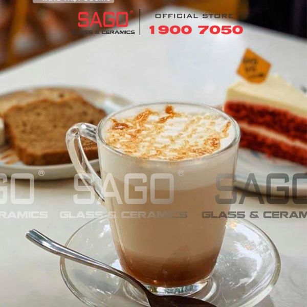  Union 343/325 - Bộ Tách Thủy Tinh Union Kenya Cup Glass 340ml | Thủy Tinh Cao Cấp Nhập Khẩu Thái Lan 