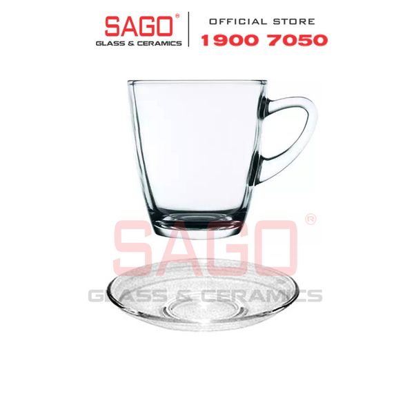  Union 343/325 - Bộ Tách Thủy Tinh Union Kenya Cup Glass 340ml | Thủy Tinh Cao Cấp Nhập Khẩu Thái Lan 