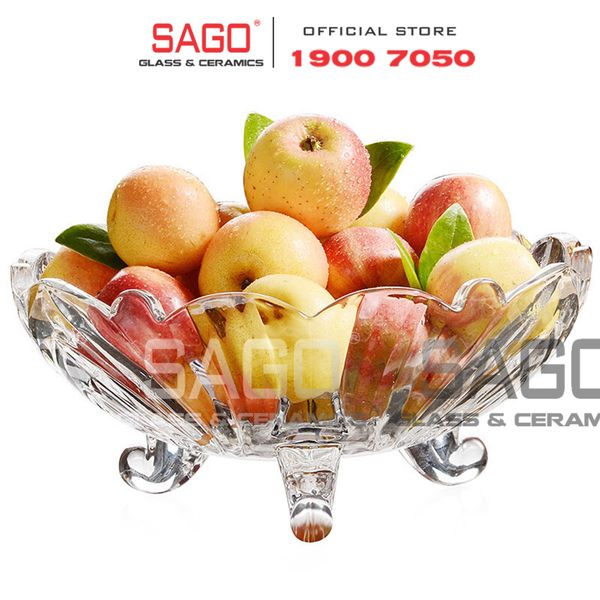  Deli DSTG26-9.5 - Âu Thủy Tinh Deli 03 Chân Delisoga | Thủy Tinh Cao Cấp 