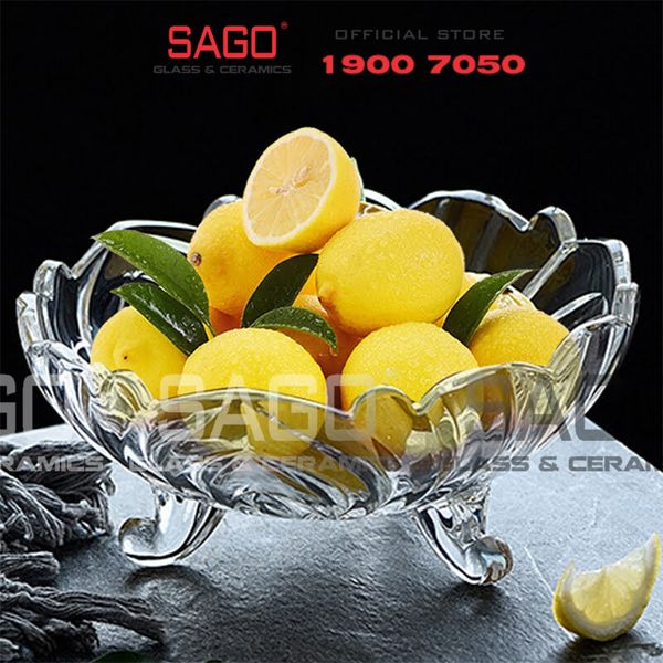  Deli DSTG26-9.5 - Âu Thủy Tinh Deli 03 Chân Delisoga | Thủy Tinh Cao Cấp 