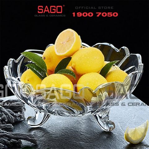  Deli DSTG26-9.5 - Âu Thủy Tinh Deli 03 Chân Delisoga | Thủy Tinh Cao Cấp 