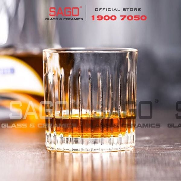  HONGLI W5412-1 - Ly Thủy Tinh Hongli Timless Glass 350ml | Thủy Tinh Cao Cấp 
