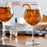  Ocean 1026D22 - Ly Thủy Tinh Ocean Sante Burgundy 635ml | Nhập Khẩu Thái Lan 