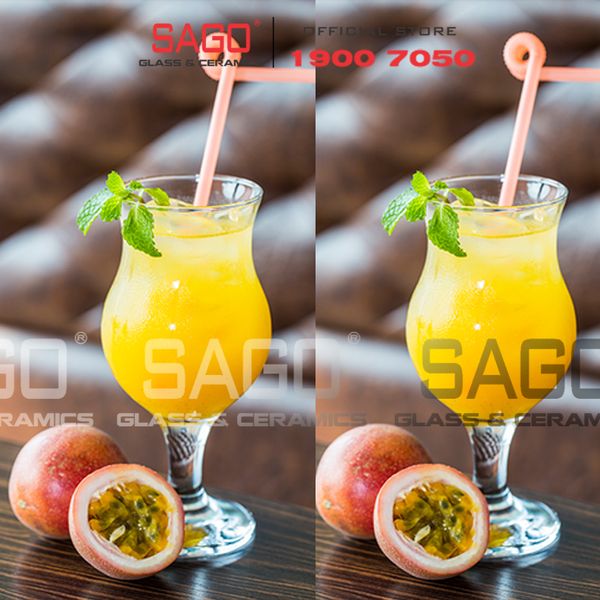  Deli MT12TU - Ly Thủy Tinh Deli Poco 360ml | Thủy Tinh Cao Cấp 