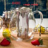  Wilmax England 888803/A - Bình Trà Thủy Tinh Wilmax Thermo Tea Pot 1300ml | Thủy Tinh Cao Cấp Chịu Nhiệt 