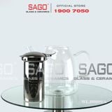  Wilmax England 888809/A - Bình Trà Thủy Tinh Wilmax Thermo Tea Pot 1450ml | Thủy Tinh Cao Cấp Chịu Nhiệt 