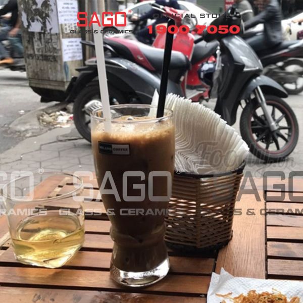  Ocean B07713 - Ly Thủy Tinh Ocean Hansa Long Drink  375ml | Nhập Khẩu Thái Lan 