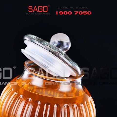  Chum Thủy Tinh Sọc 15.0 Lít | Tùy Chọn Có hoặc không vòi 