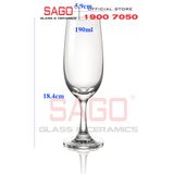  Ocean 1523F07 - Ly Thủy Tinh Ocean Society Flute Champagne 190ml | Nhập Khẩu Thái Lan 