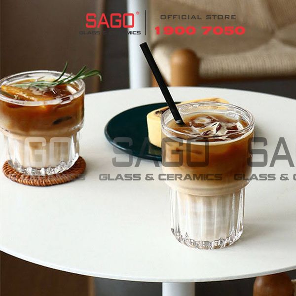  HONGLI 1505 - Ly Thủy Tinh Hongli Everest Rock 160ml | Thủy Tinh Cao Cấp 