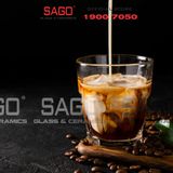  Bormioli Rocco 517520BN - Ly Thủy Tinh Cường Lực Chịu Nhiệt Bormioli Roco Rock Bar 200ml | Nhập Khẩu Italia 