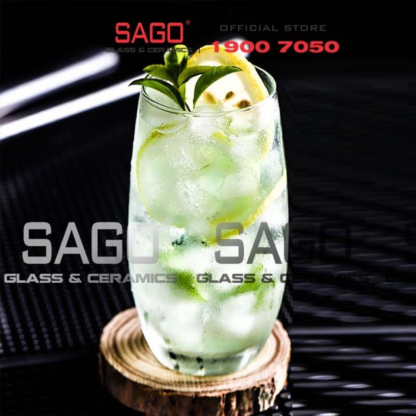  IDELITA SJ004 -520 - Ly thủy tinh Pha Lê DELITA Ivory Long Drink Crystal glasses 520ml | Thủy Tinh Pha Lê Cao cấp 