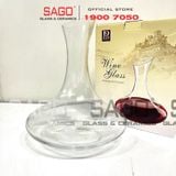  King Dealay JX9002 - Bình Rót Rượu Thủy Tinh King Dealay Decanter 1700ml | Thủy tinh Cao Cấp 