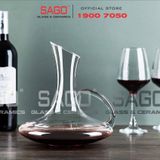  King Dealay JX9002.Q - Bình Rót Rượu Có Quai Thủy Tinh King Dealay Decanter 1700ml | Thủy tinh Cao Cấp 