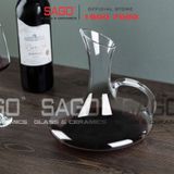  King Dealay JX9002.Q - Bình Rót Rượu Có Quai Thủy Tinh King Dealay Decanter 1700ml | Thủy tinh Cao Cấp 