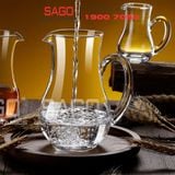  King Dealay JX59138 - Bình Rót Thủy Tinh Có Quai King Dealay Decanter 300ml | Thủy tinh Cao Cấp 