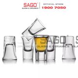  King Dealay JX5020 - Ly Thủy Tinh King Dealay Shot 15ml | Thủy tinh Cao Cấp 