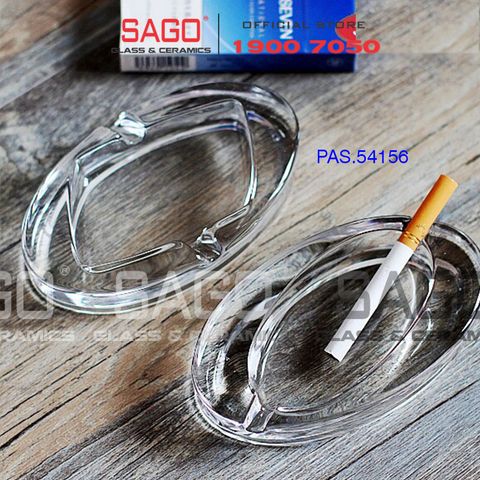  Pasabahce 54156 - Gạt Tàn Thủy Tinh Pasabahce crystal Oval | Nhập Khẩu Thổ Nhĩ Kỳ 
