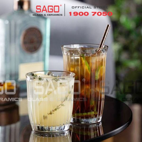  Pasabahce 1205819 - Ly thủy tinh Pasabahce Novalties Joy whiskey Glass 280ml | Nhập Khẩu Thổ Nhĩ Kỳ 