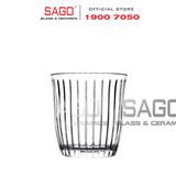  Pasabahce 1205819 - Ly thủy tinh Pasabahce Novalties Joy whiskey Glass 280ml | Nhập Khẩu Thổ Nhĩ Kỳ 
