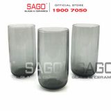  Pasabahce 420805 - Ly Thủy Tinh Pasabahce Iconic Grey SodaLime Tumber 365ml | Nhập Khẩu Thổ Nhĩ Kỳ 