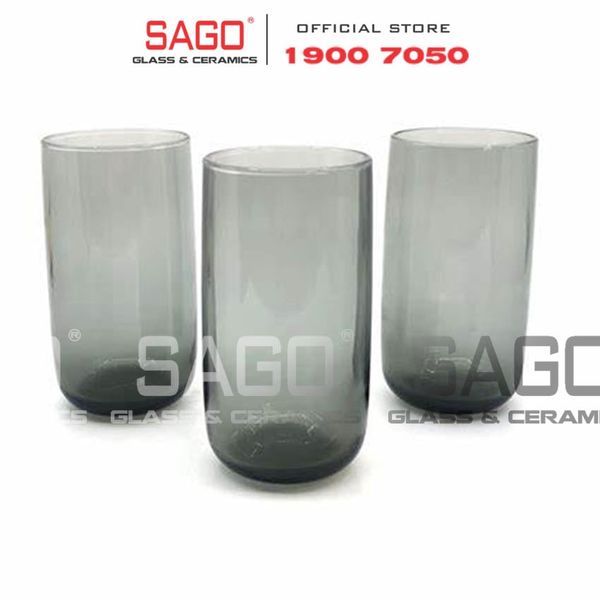  Pasabahce 420805 - Ly Thủy Tinh Pasabahce Iconic Grey SodaLime Tumber 365ml | Nhập Khẩu Thổ Nhĩ Kỳ 