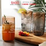  Pasabahce 420805 - Ly Thủy Tinh Pasabahce Iconic Grey SodaLime Tumber 365ml | Nhập Khẩu Thổ Nhĩ Kỳ 