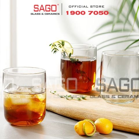  Pasabahce 420112 - Ly Thủy Tinh Pasabahce Iconic Grey SodaLime Rock 280ml | Nhập Khẩu Thổ Nhĩ Kỳ 