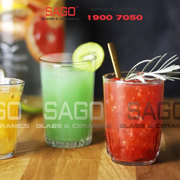  DURALEX D1018A - Ly Thủy Tinh Cường Lực Duralex Hilal Rock Glass 255ml | Nhập Khẩu Pháp 