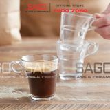  DURALEX D4026A - Tách Thủy Tinh Cường Lực Duralex Caprice Espresso Mug Glass 90ml | Nhập Khẩu Pháp 