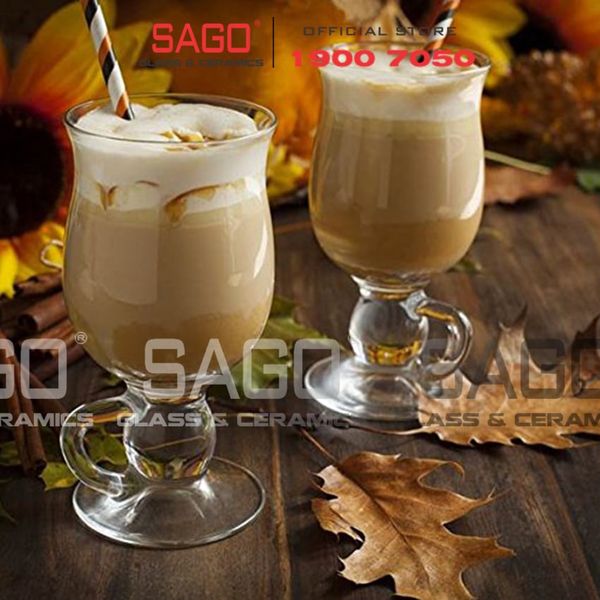  Pasabahce 44159 - Ly Thủy Tinh Pasabahce Irish Cofee 270ml | Nhập Khẩu Thổ Nhĩ Kỳ 