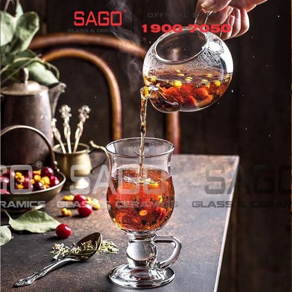  Pasabahce 44159 - Ly Thủy Tinh Pasabahce Irish Cofee 270ml | Nhập Khẩu Thổ Nhĩ Kỳ 