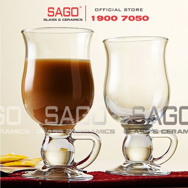  Pasabahce 44159 - Ly Thủy Tinh Pasabahce Irish Cofee 270ml | Nhập Khẩu Thổ Nhĩ Kỳ 