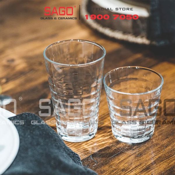  DURALEX D1062A - Ly Thủy Tinh Cường Lực Duralex Prisme Long Drink Glass 500ml | Nhập Khẩu Pháp 