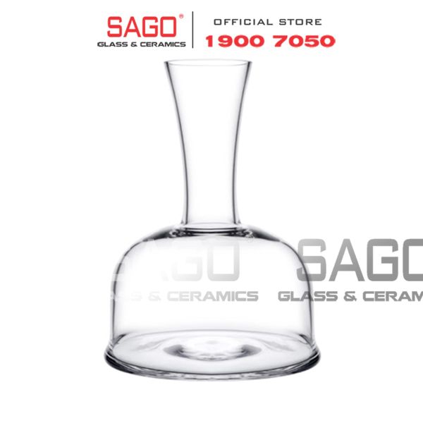  Pasabahce 1205104 - Bình Thủy Tinh pha lê Pasabahce Crystallin Helm carafe Glass 1500ml | Nhập Khẩu Thổ Nhĩ Kỳ 