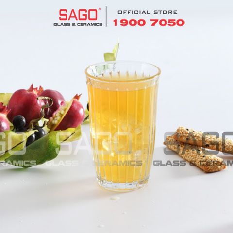  Pasabahce 1206046 - Ly Thủy Tinh Pasabahce Novalties Joy Long drink Glass 295ml | Nhập Khẩu Thổ Nhĩ Kỳ 