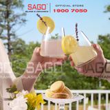  Pasabahce 1204312 - Ly thủy tinh Pasabahce Novalties Pinot whiskey Glass 375ml | Nhập Khẩu Thổ Nhĩ Kỳ 