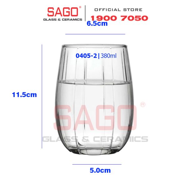  Pasabahce 420405 - Ly Thủy Tinh Pasabahce Linka Glass 380ml | Nhập Khẩu Thổ Nhĩ Kỳ 