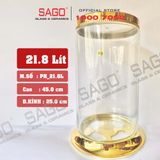  PH 21.8 - Binh Sâm Trụ Phú Hòa 21.8 Lít | Bình Sâm Cao Cấp Việt Nam 