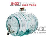  VSM V5103 - Bình Thủy Tinh Tái Chế Vidrios San Miguel BARRIL RACIMOS 2000ml | Nhập Khẩu Tây Ban Nha 