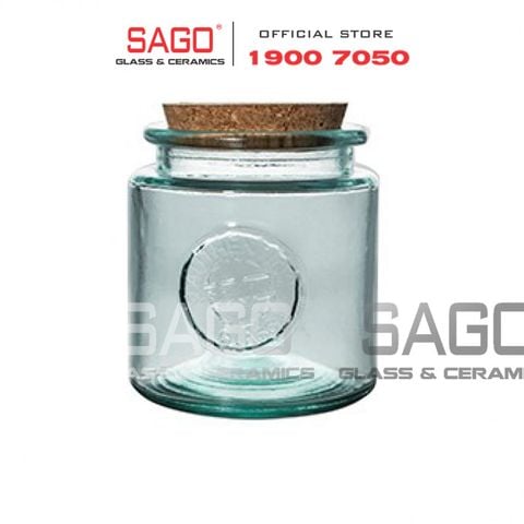  VSM V5687 - Hũ Thủy Tinh Tái Chế Vidrios San Miguel TARRO AUTHENTIC 800ml | Nhập Khẩu Tây Ban Nha 