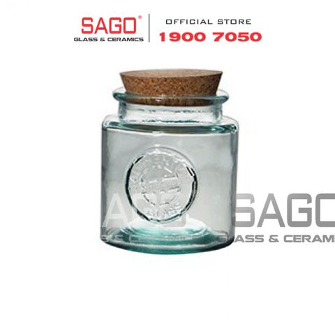  VSM V5688 - Hũ Thủy Tinh Tái Chế Vidrios San Miguel TARRO AUTHENTIC 500ml | Nhập Khẩu Tây Ban Nha 