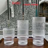  Deli TY7510-1 - Ly Thủy Tinh Deli Stripes Empilable Rock Glass 180ml | Thủy Tinh Cao Cấp 