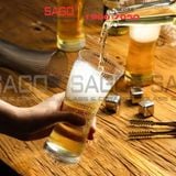  INS 21104 - Ly Thủy Tinh INS Strip Salsa Hight Ball 355ml | Thủy Tinh Cao Cấp 
