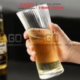  INS 21104 - Ly Thủy Tinh INS Strip Salsa Hight Ball 355ml | Thủy Tinh Cao Cấp 